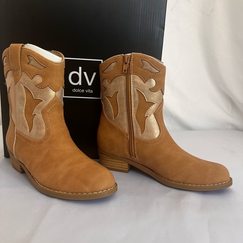 DV By Dolce Vita Lucky Kids Western Boot